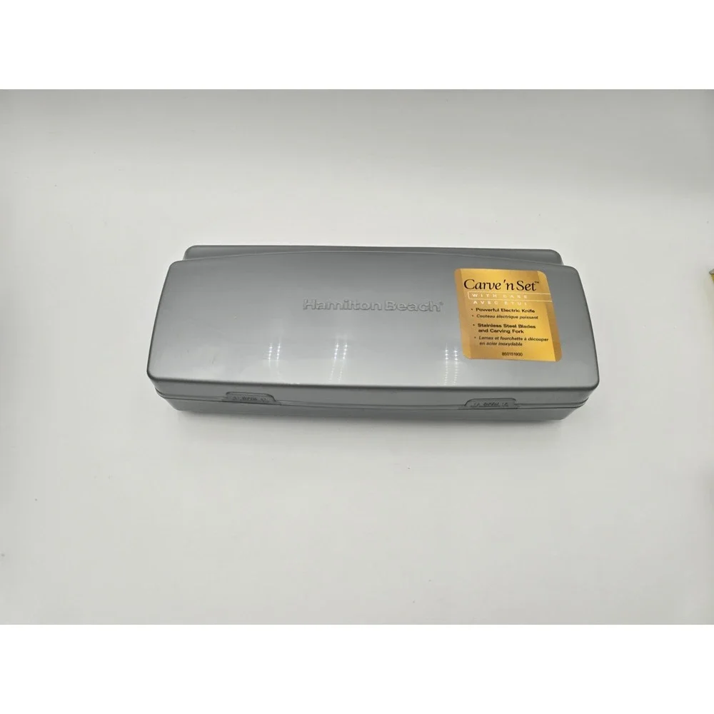Hamilton Beach 74250 Electric Knife Food Slicer Carver Stainless Steel Blades